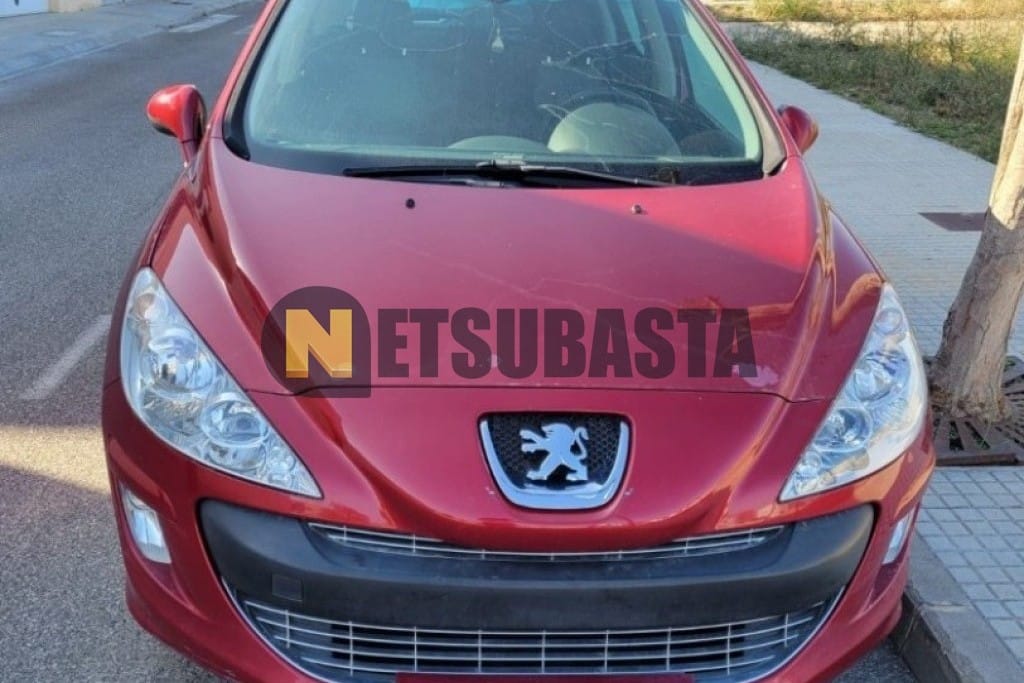Subasta de Peugeot 308 1.6 VTi 2009