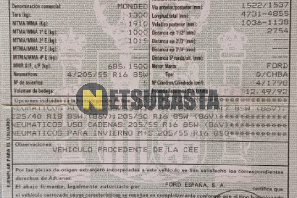 Ford Mondeo 1.8i 16v 2005