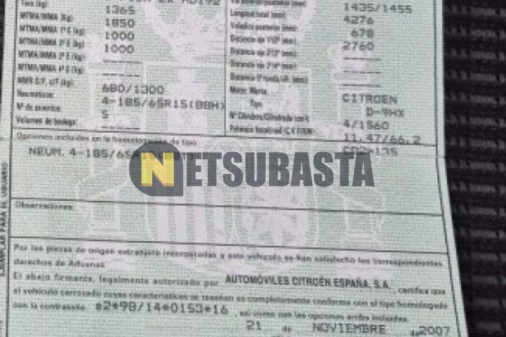 Citroën Xsara Picasso 1.6 HDi 2008