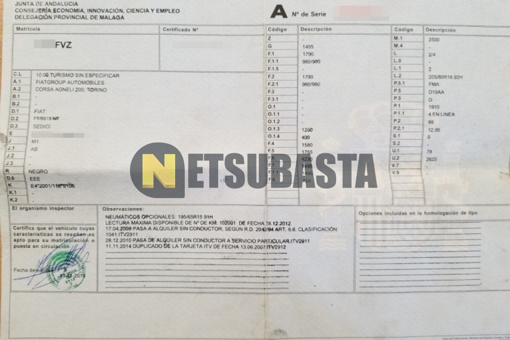 Fiat Sedici 1.9 JTD 2007