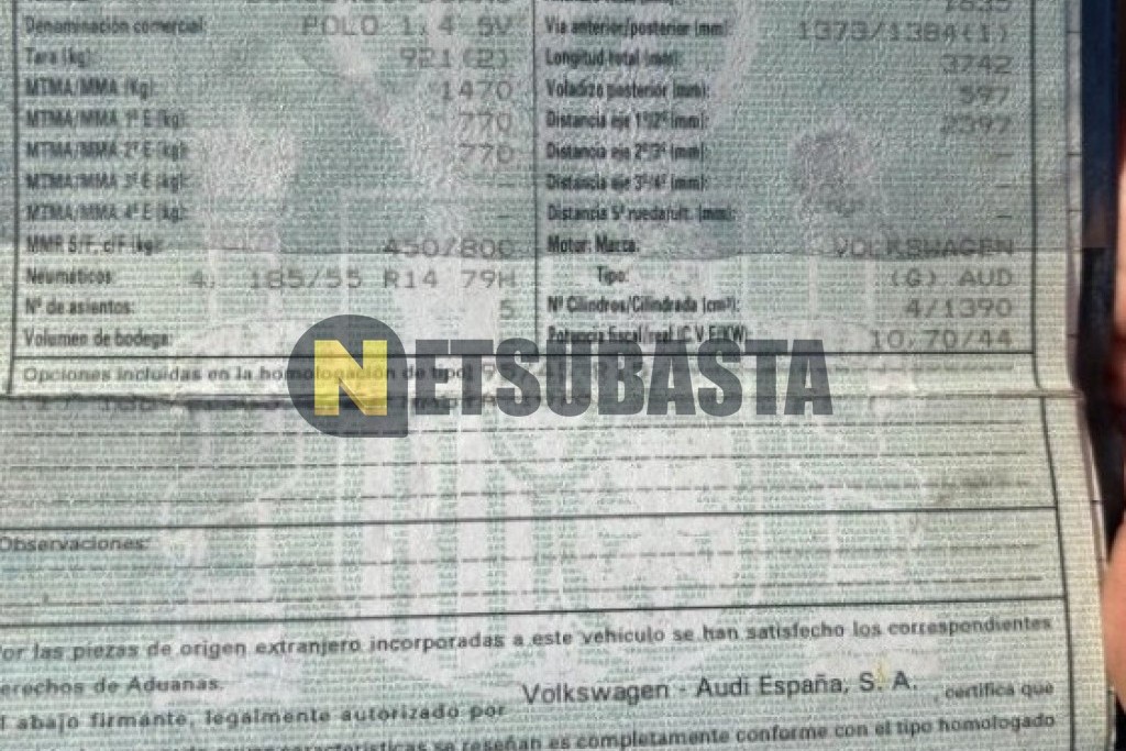 Volkswagen Polo 1.4 2001