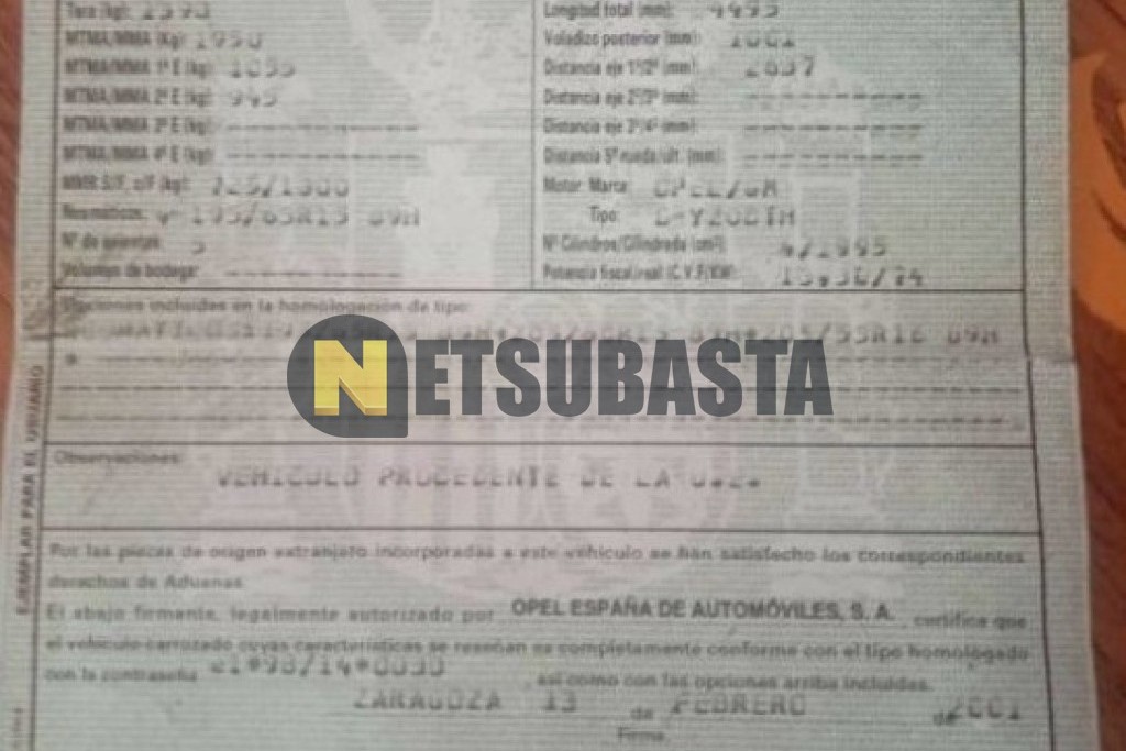 Opel Vectra 2.0 DTI 2001