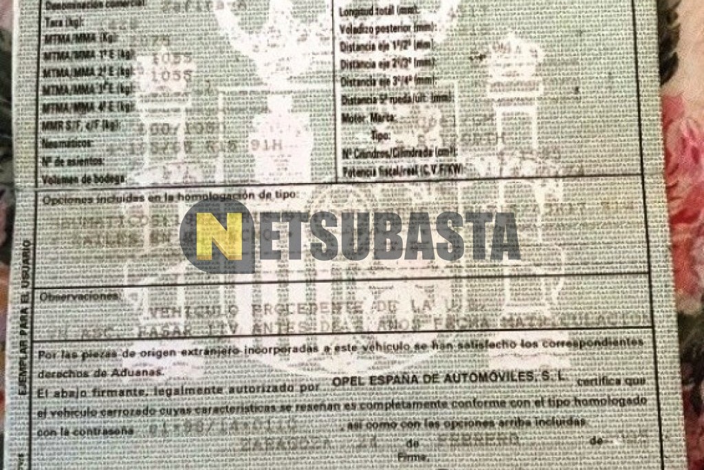 Opel Zafira 2.0 DTi 2005