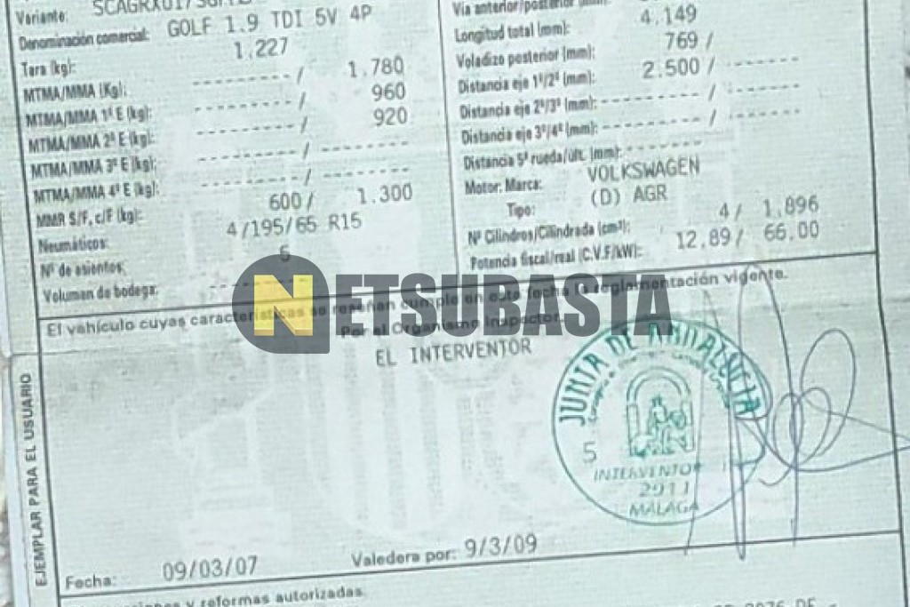 Volkswagen Golf 1.9 TDI 1998