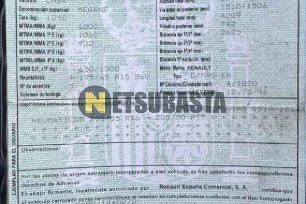 Renault Megane 1.9 dCi 2007