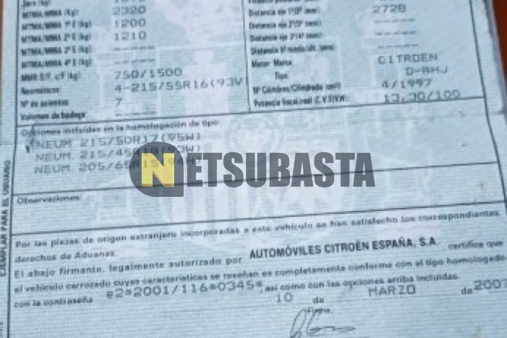 Citroën Grand C4 Picasso 2.0 HDi CMP 2007