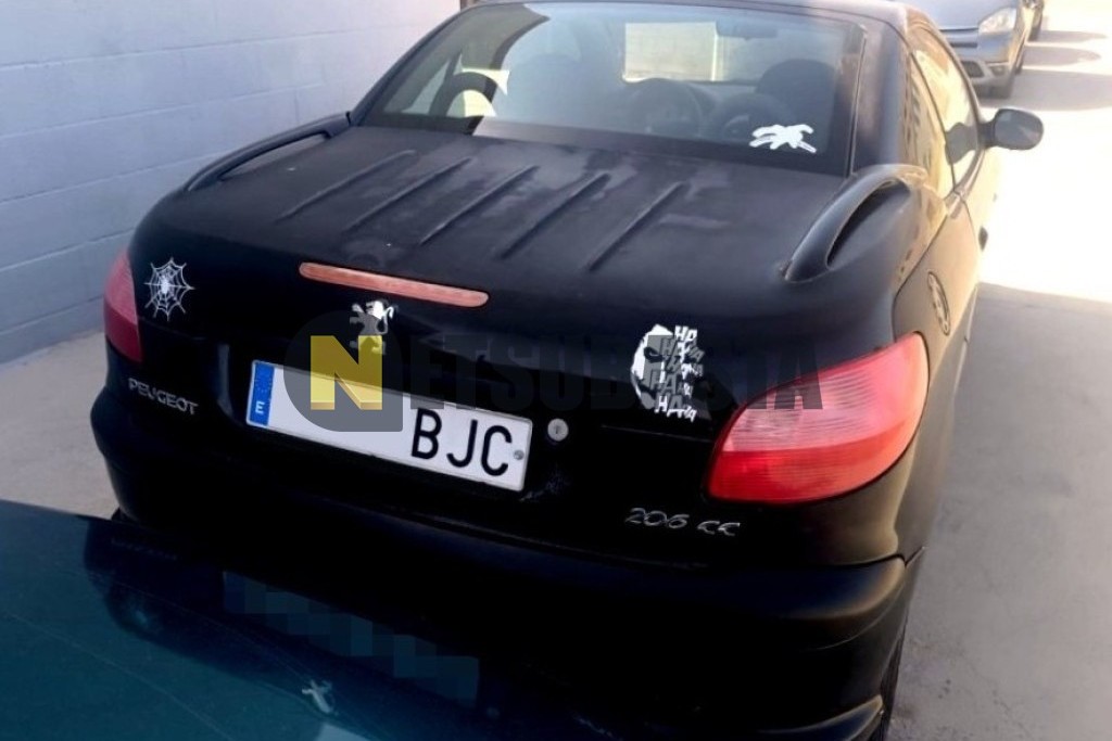 Peugeot 206 Coupé Cabrio 1.6 2001
