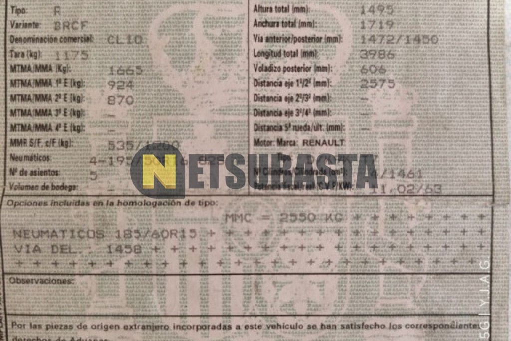 Renault Clio 1.5 dCi 2007