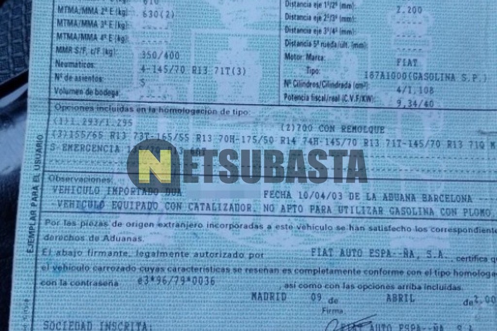 Fiat Seicento 1.1 2004