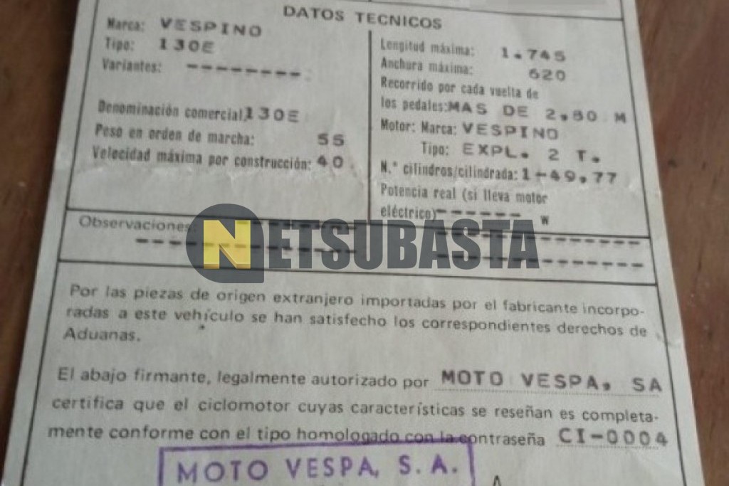 Vespino NLX 50 1995