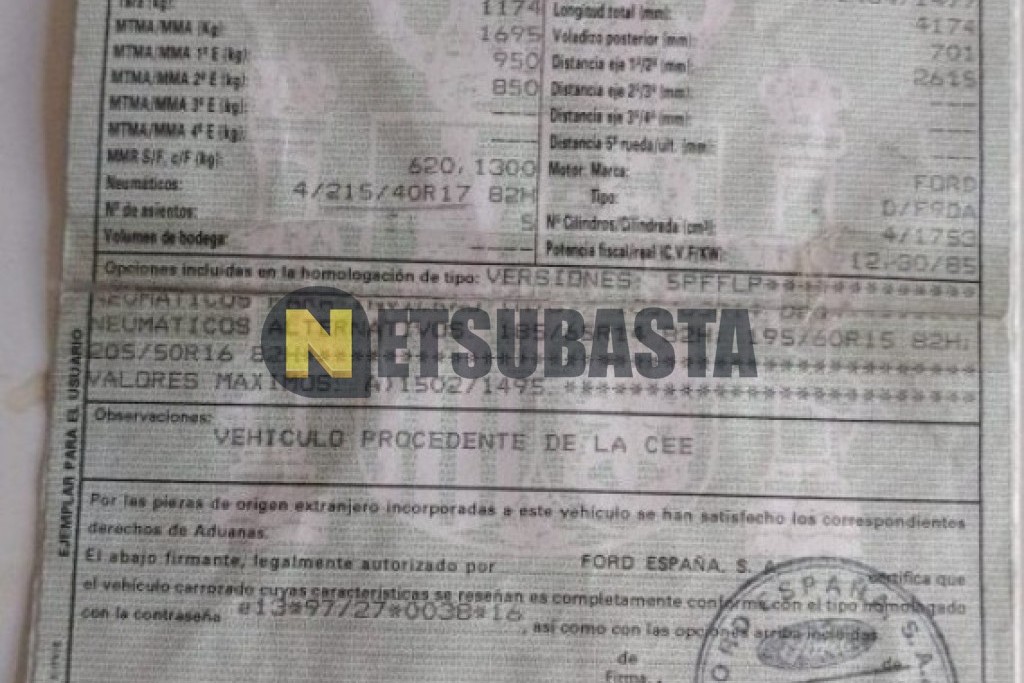 Ford Focus 1.8 TDCi 2004