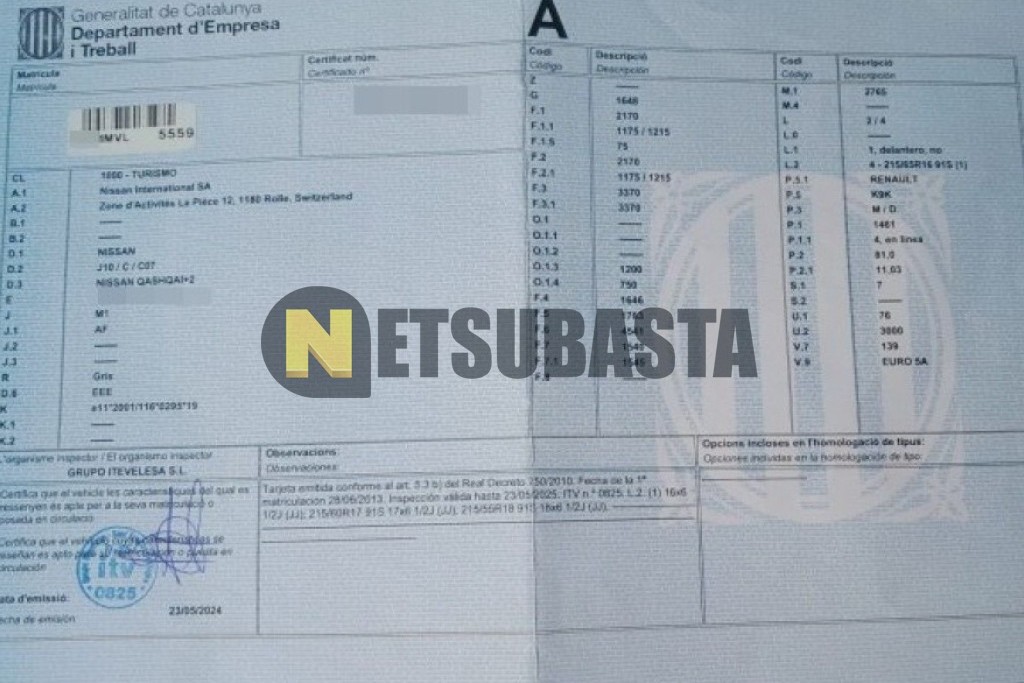 Nissan Qashqai+2 1.5 dCi 2013
