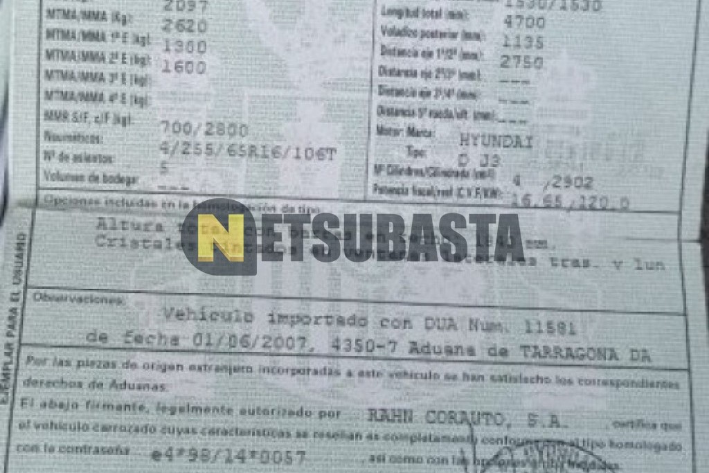 Hyundai Terracan 2.9 CRDi 2007