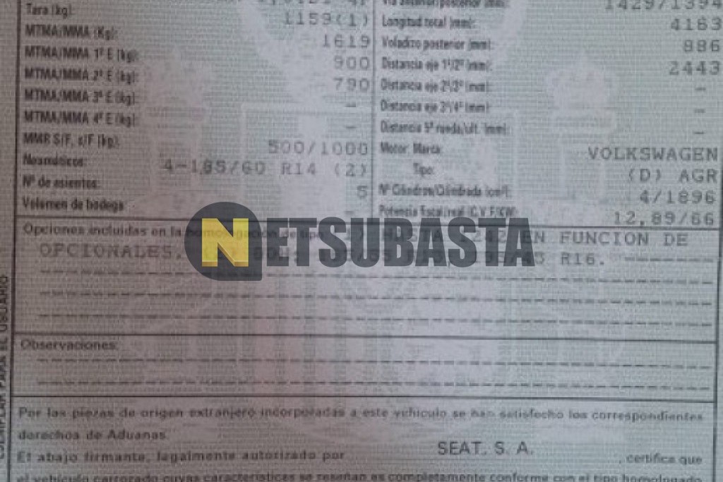 Seat Cordoba 1.9 TDI 2000