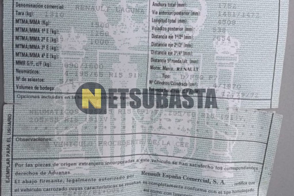 Renault Laguna 1.9 dTi 1999