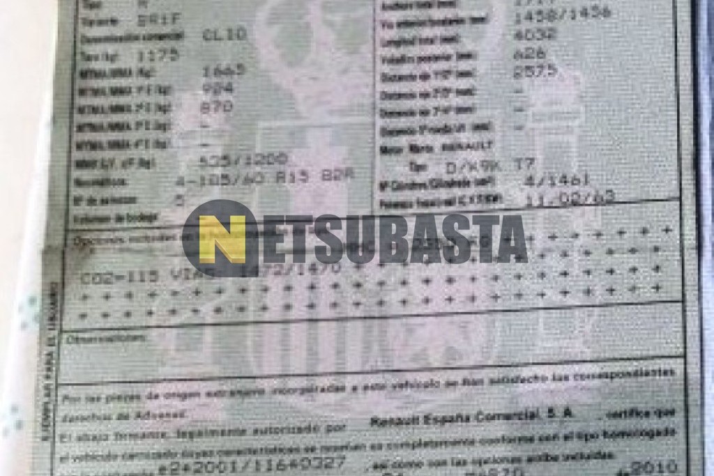 Renault Clio 1.5 dCi 2010