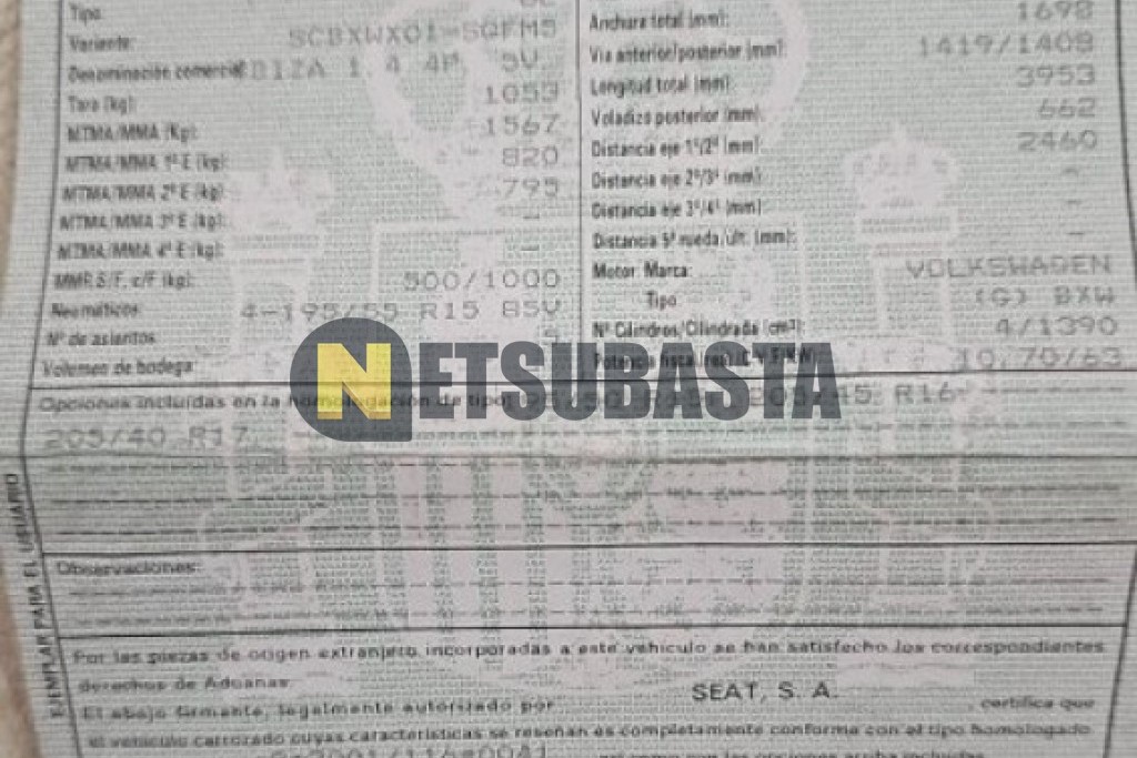 Seat Ibiza 1.4 2006