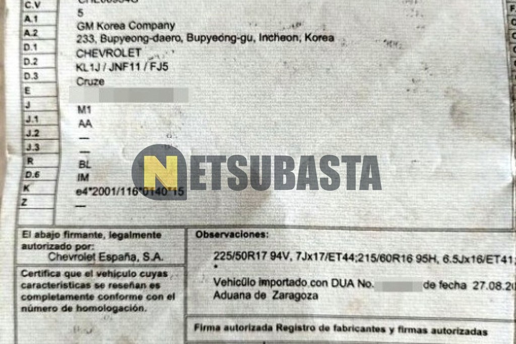 Chevrolet Cruze 2.0 VCDi 2013