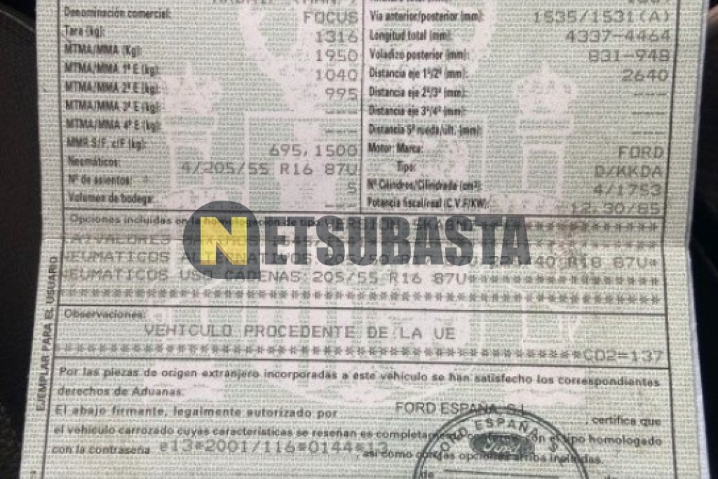 Ford Focus 1.8 TDCi 2008