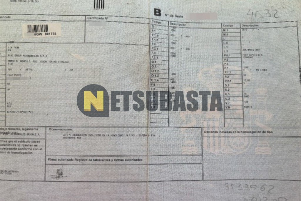 Fiat Punto 1.3 16v Multijet 2011