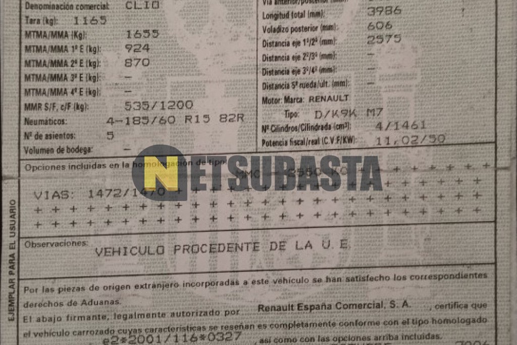 Renault Clio 1.5 dCi 2006