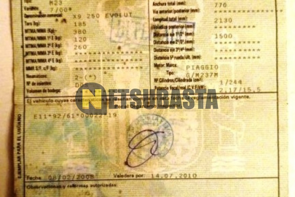 Piaggio X9 250 2006