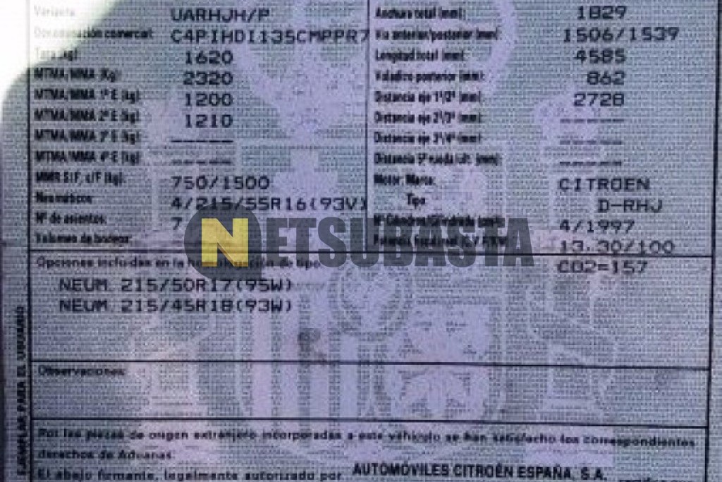 Citroën Grand C4 Picasso 2.0 HDi FAP CMP 2009