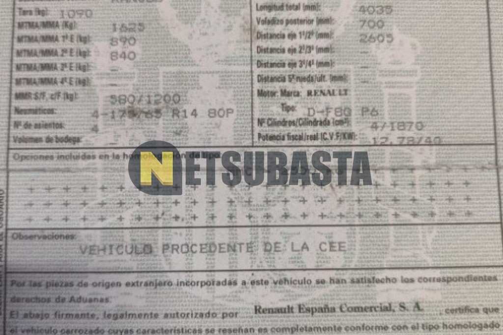 Renault Kangoo 1.9D 2004