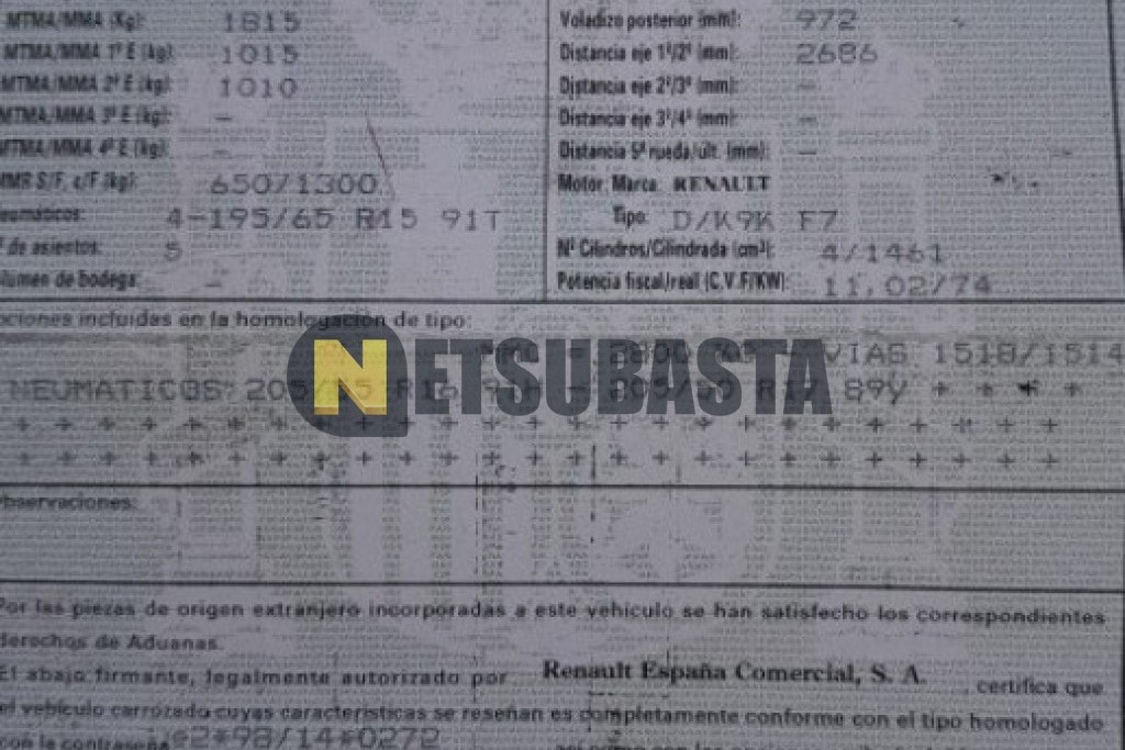 Renault Megane Grand Tour 1.5 dCi 2004