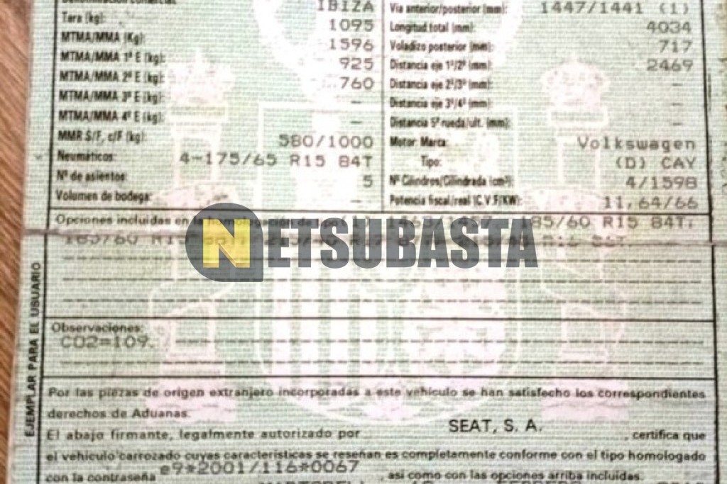Seat Ibiza 1.6 TDI 2010