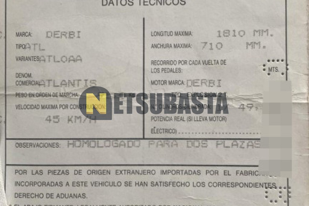 Derbi ATLANTIS 50 1999