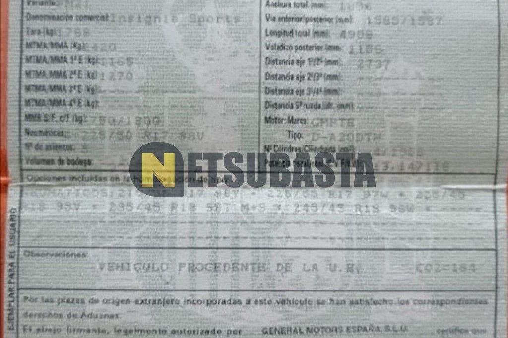 Opel Insignia Sports Tourer 2.0 CDTI 4x4 2011