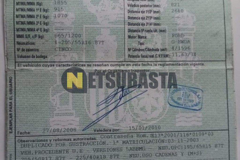 Ford Focus C-Max 1.6 2003