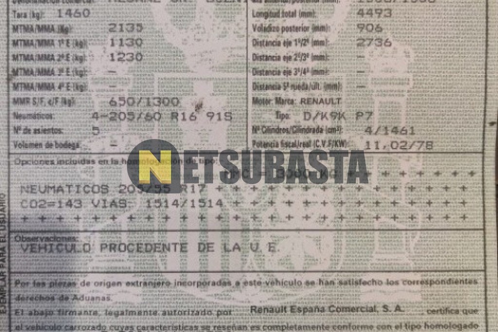 Renault Scenic 1.5 dCi 2009