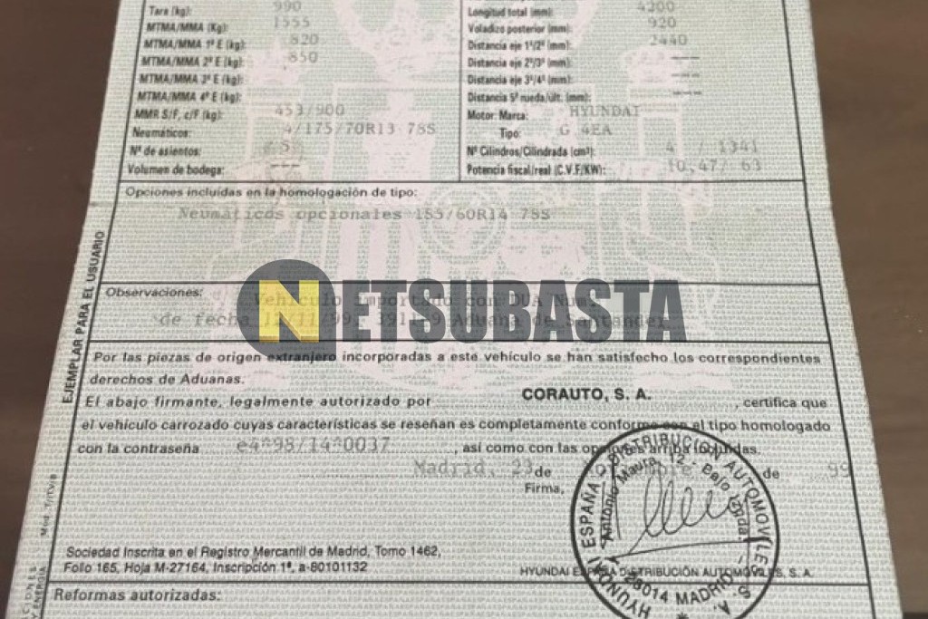 Hyundai Accent 1.3i 2000