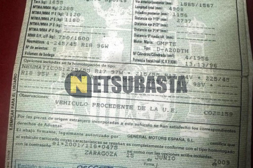 Opel Insignia Sports Tourer 2.0 CDTI ecoFLEX 2009