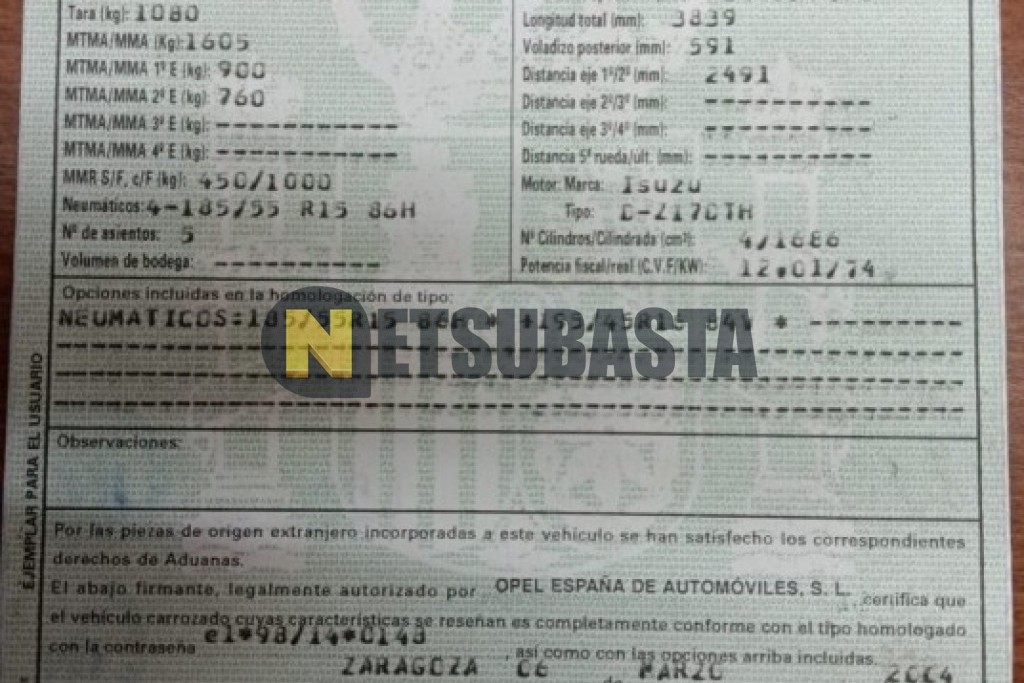 Opel Corsa 1.7 CDTI 2004