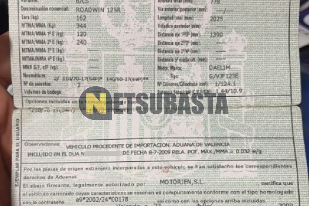 Daelim Roadwin 125 R 2009