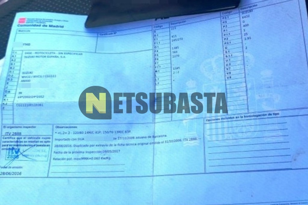 Suzuki Burgman 400 2007