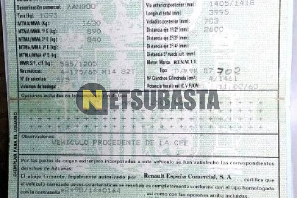 Renault Kangoo 1.5 dCi 2003