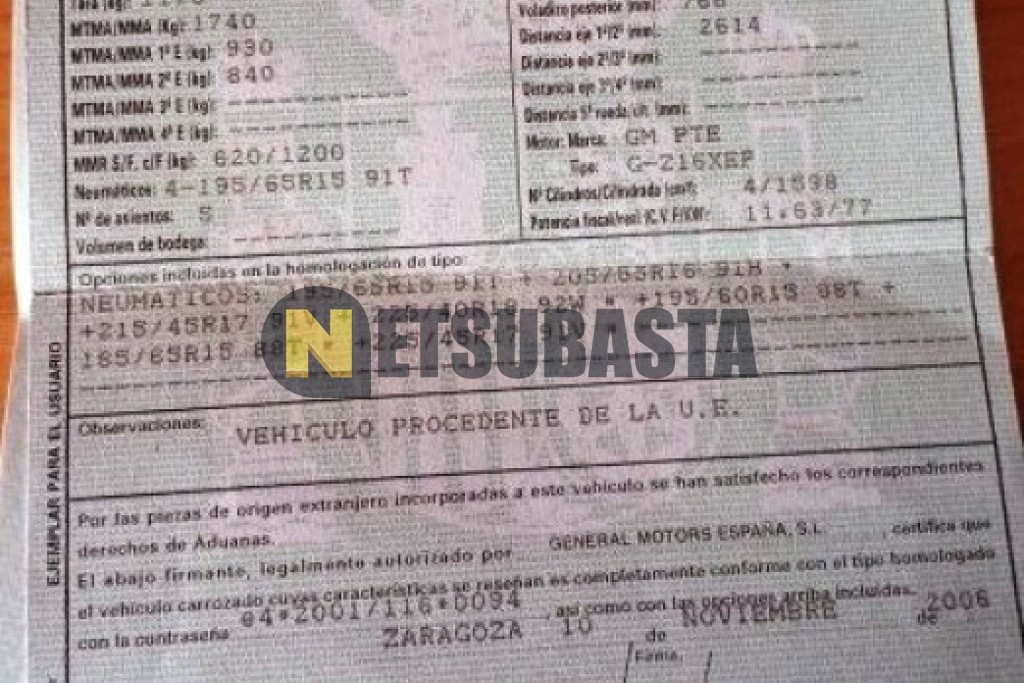 Opel Astra 1.6 16V 2007