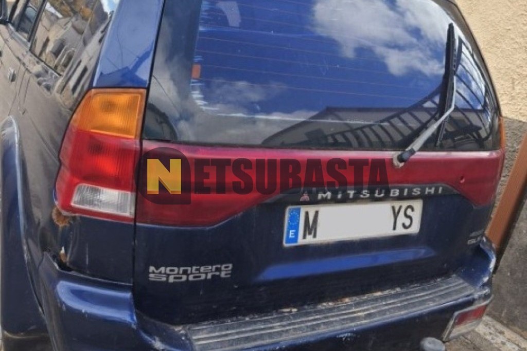 Mitsubishi Montero 2.5 Tdi 2000