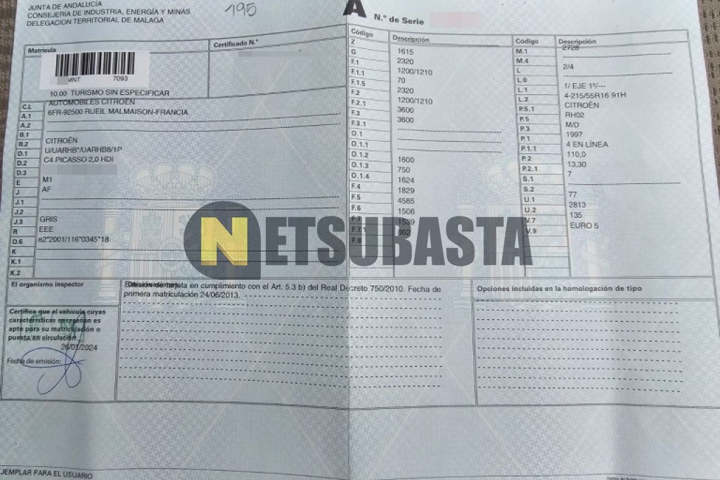 Citroën Grand C4 Picasso 2.0 BlueHDi Aut. 2013