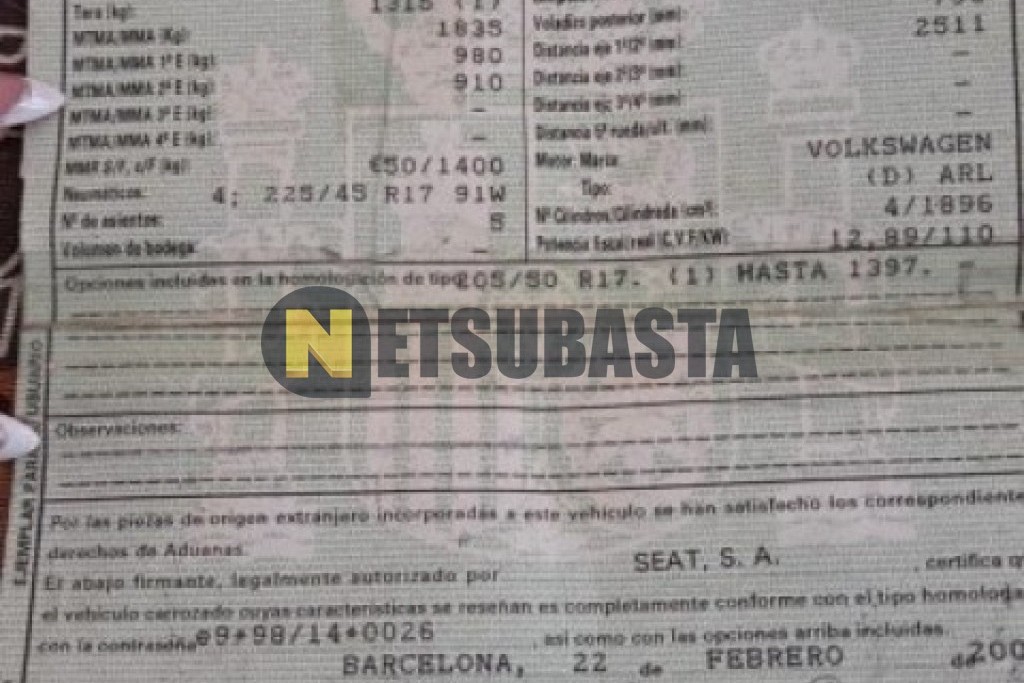 Seat Leon 1.9 TDI 2005