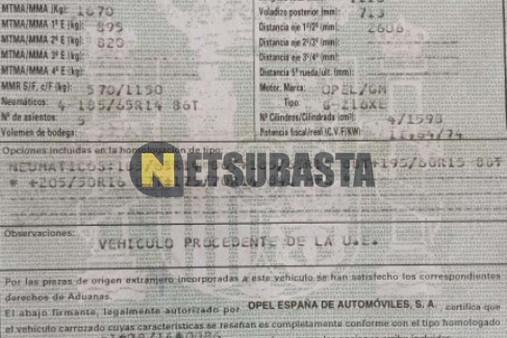 Opel Astra 1.6 16v Aut. 2001