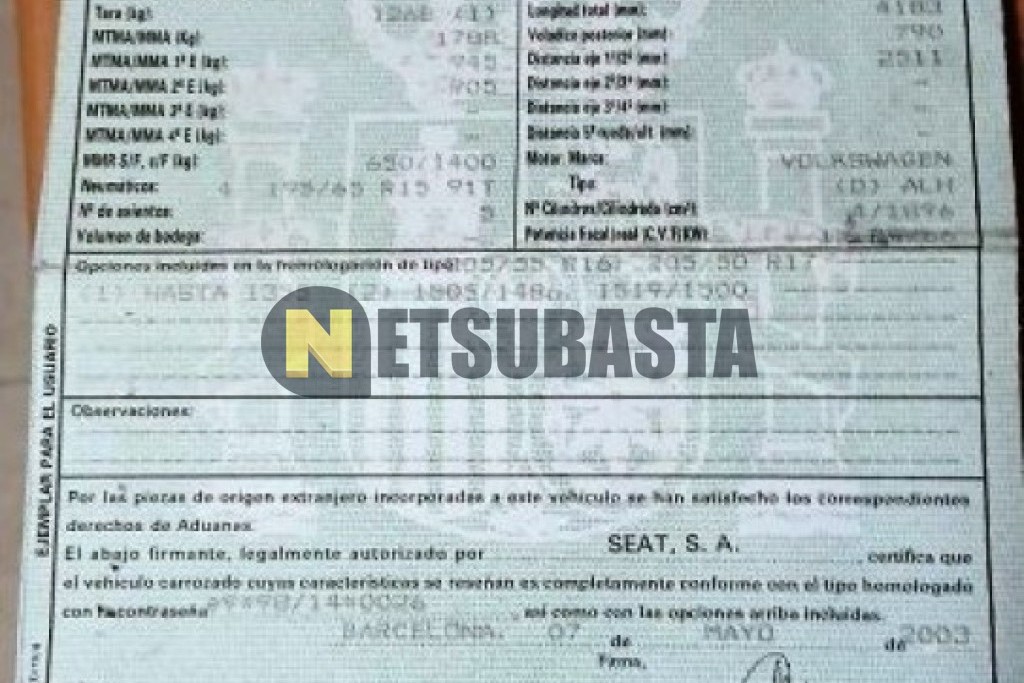 Seat Leon 1.9 TDI 2003