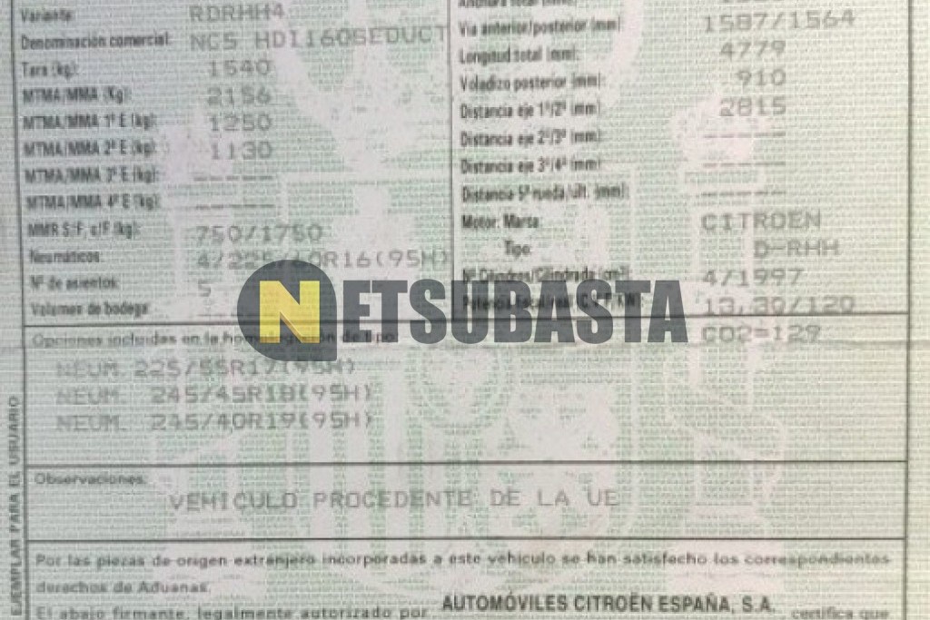 Citroën C5 2.0 HDi 2011