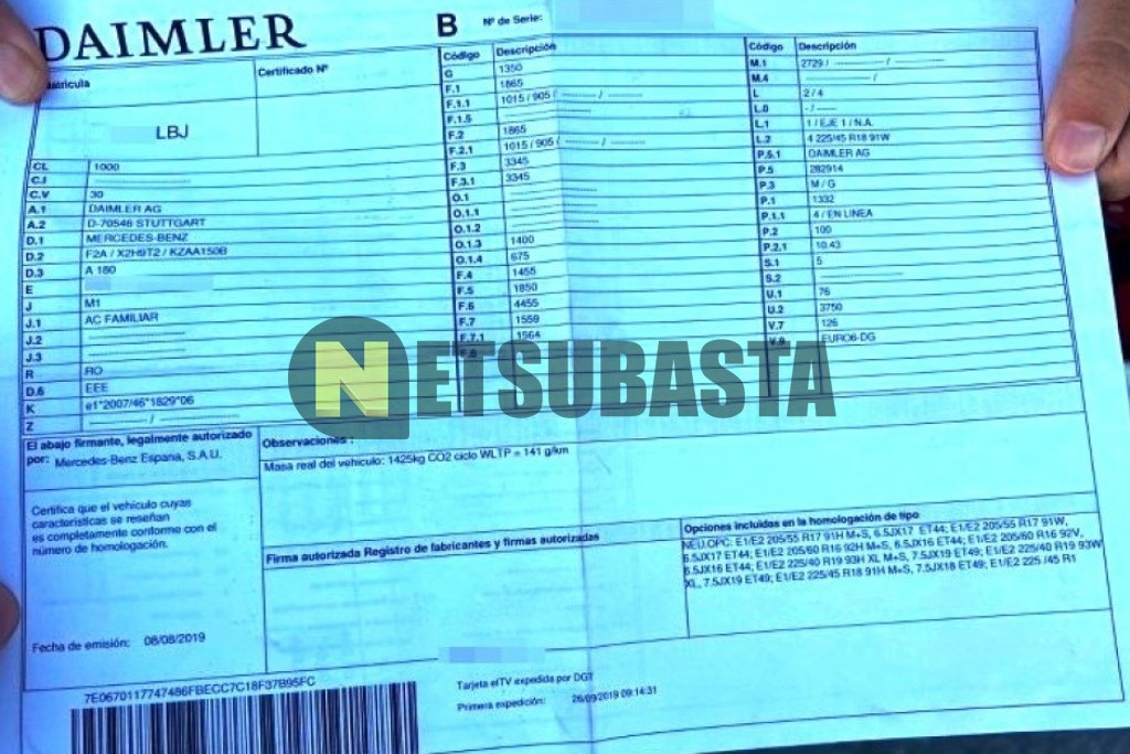 Mercedes-Benz A 180 2019