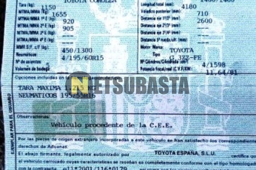 Toyota Corolla 1.6 VVT-i 2005