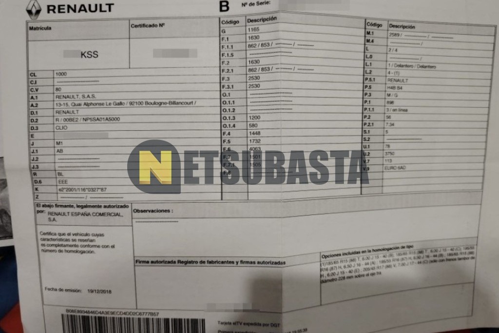 Renault Clio 0.9 TCe 2018